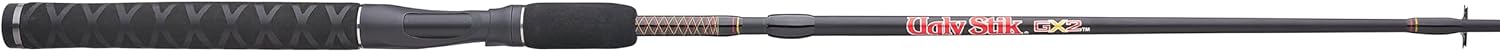 Ugly Stik 6’6” GX2 Spinning Rod, Three Piece Spinning Rod, 6-15lb Line Rating, Medium Rod Power, Moderate Fast Action, 1/8-5/8 oz. Lure Rating - Image 4