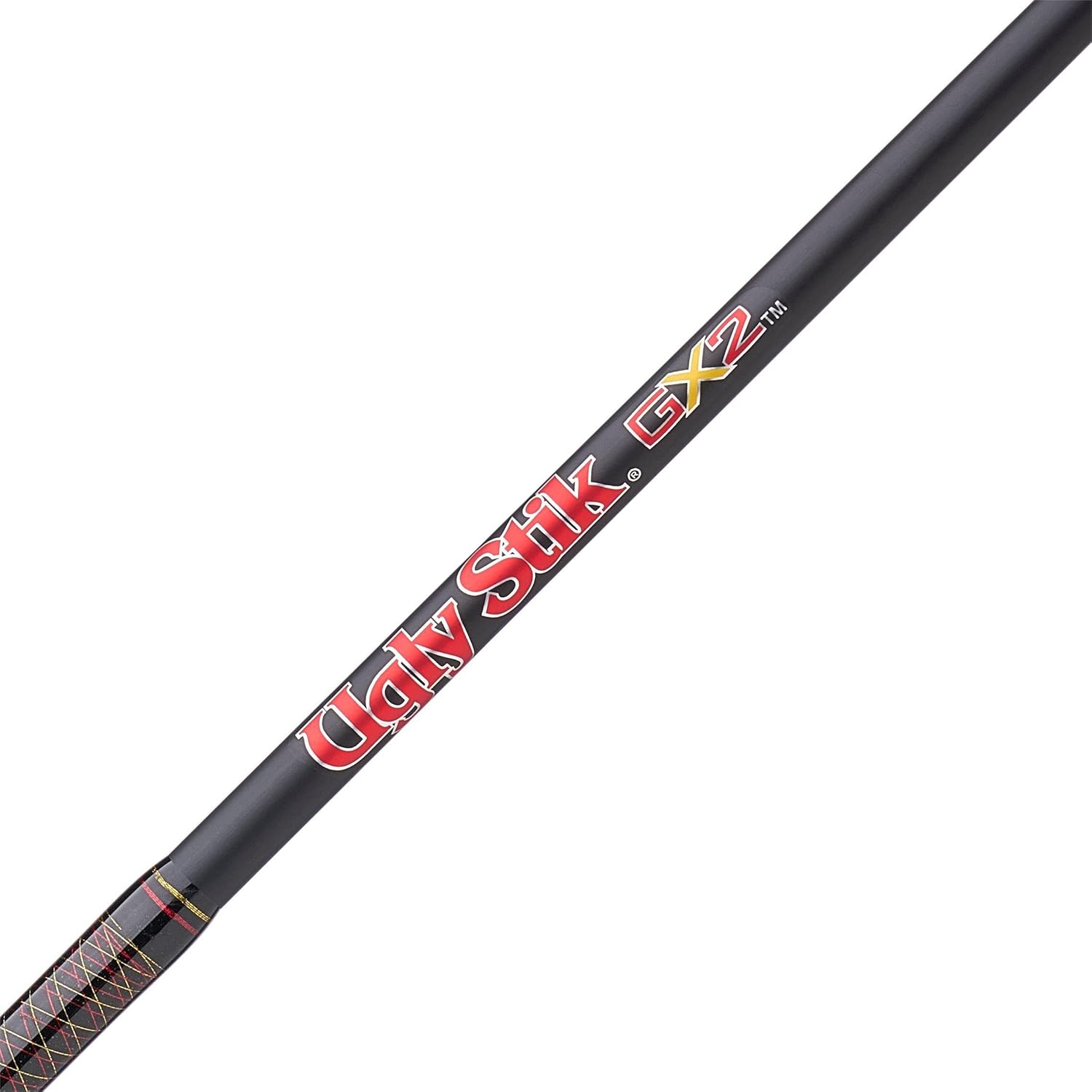 Ugly Stik 6’6” GX2 Spinning Rod, Three Piece Spinning Rod, 6-15lb Line Rating, Medium Rod Power, Moderate Fast Action, 1/8-5/8 oz. Lure Rating - Image 5