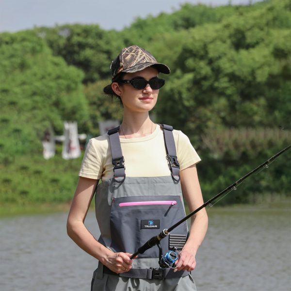 Women's Fishing Waders, Insulated Chest Waders with Stockingfoot Waterproof Neoprene Hunting Waders for Women - Image 5